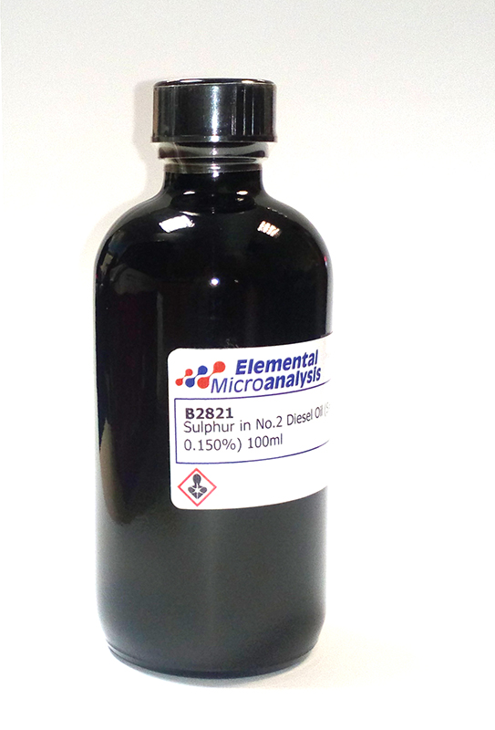 DISCONTINUED

Sulphur in No.2 Diesel Oil (S= 0.150%) 100ml
